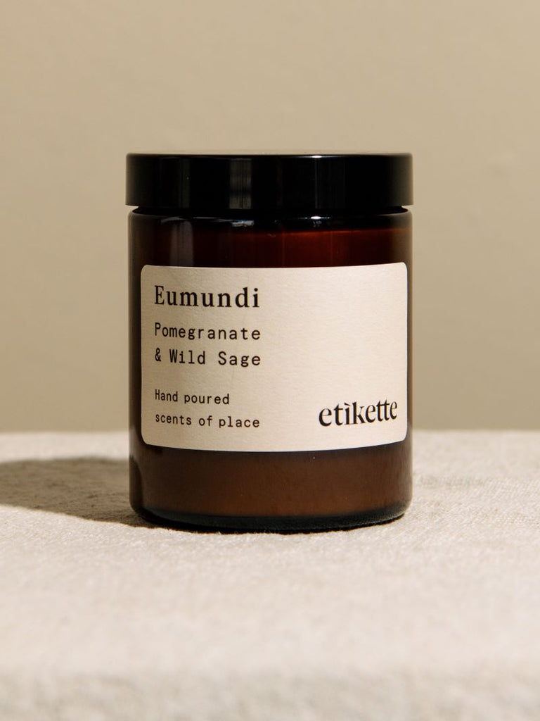 Eumundi ~ Pomegranate & Wild Sage Soy Candle